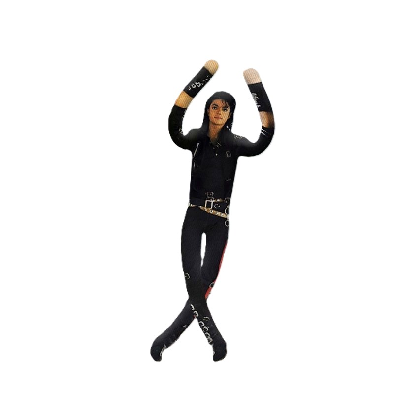 Anime Merchandise Plush Toys - Anime Michael Jackson Cosplay Prop Pop
