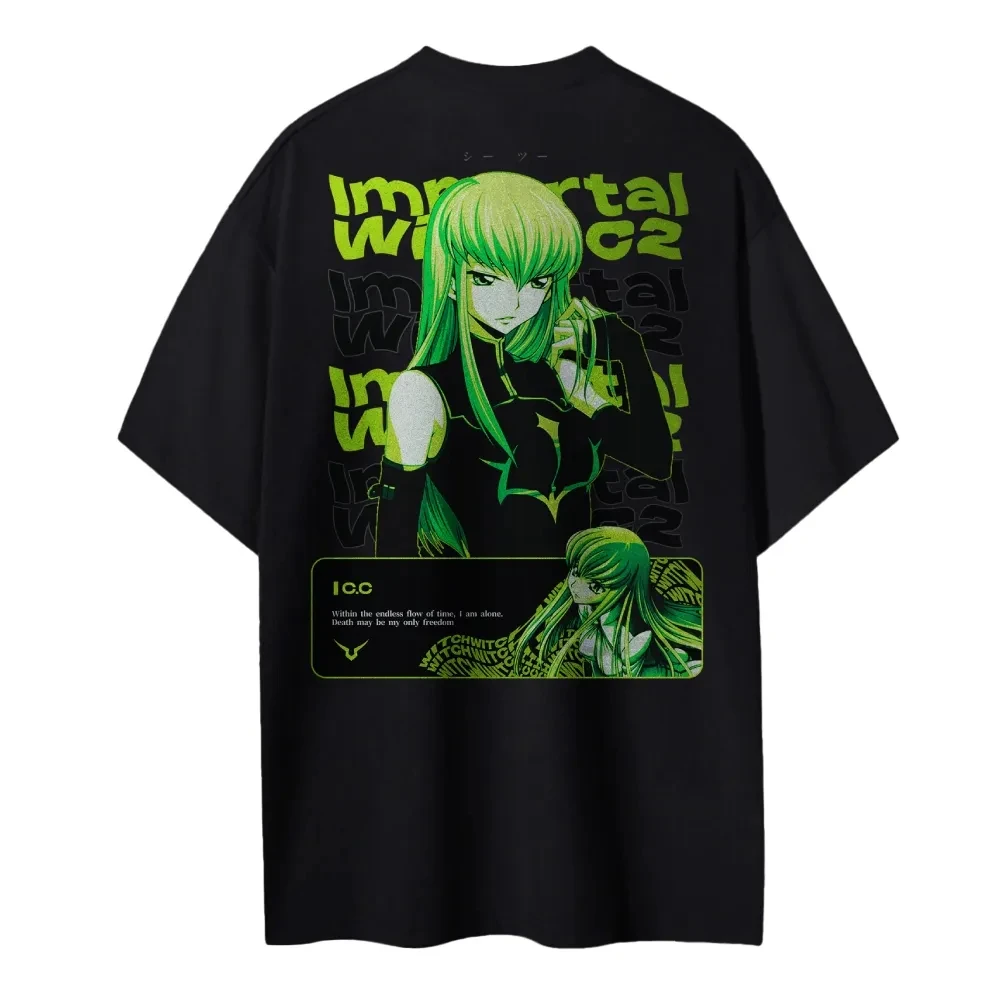 Anime Merchandise Store Japan - Nieuw Code Geass T-shirt C.C. Karakter