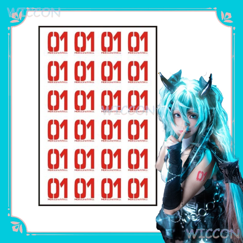 Anime Merchandise In Japanese - Mata/Tattoo Sticker Arm Waterdicht Tijdelijk Mikuku