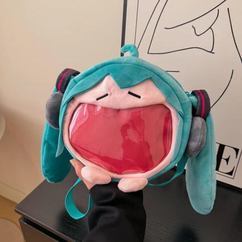 Anime Merchandise Bag - Japanse stijl Hatsune Miku pluche crossbody