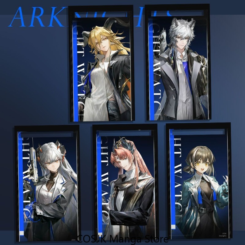 Anime Merchandise Figures - Anime Arknights: Endfield Access Acryl Pass