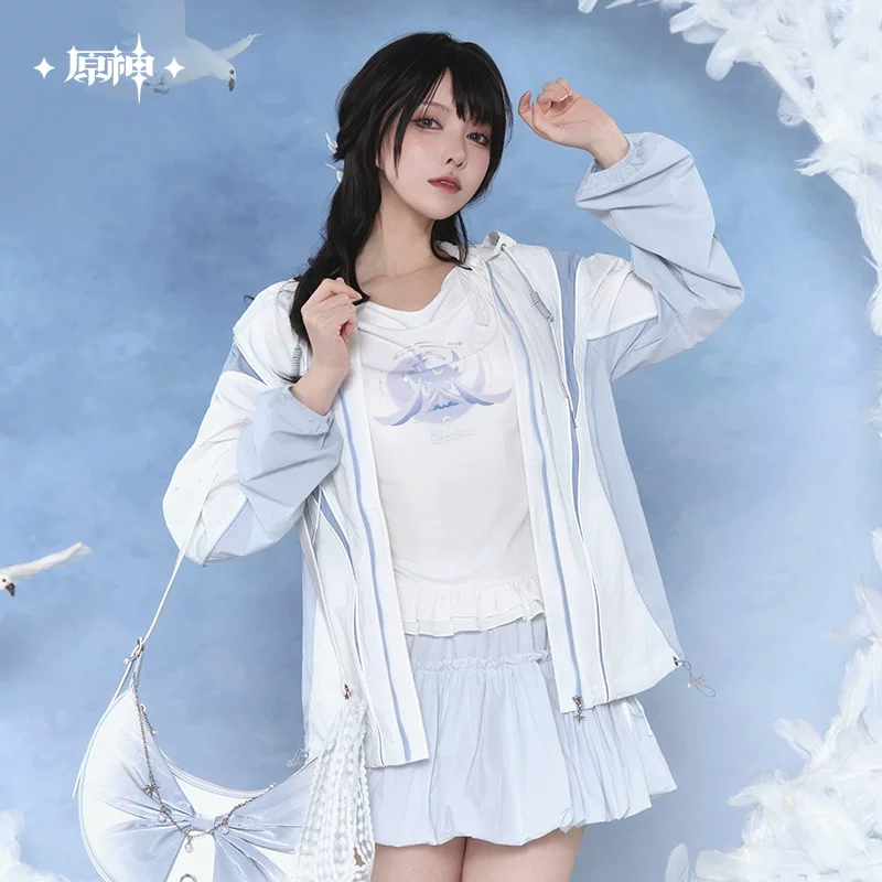 Anime Merchandise Jacket - Officieel Genshin Impact gelicentieerd anime Columbina-thema