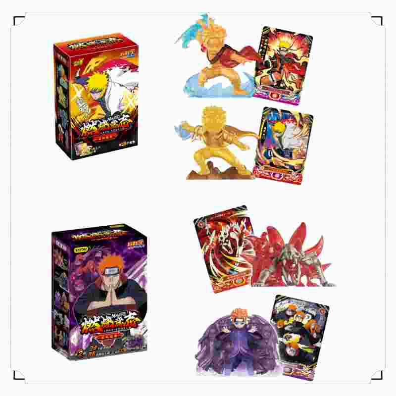 Anime Merchandise For Kids - KAYOU Naruto Mini Gummetjes Figuurtjes Blind