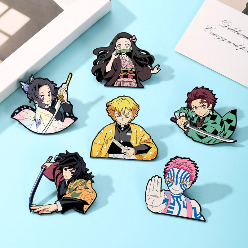 Anime Merchandise Bag - 6pcs Demon Slayer Kimetsu Geen Yaiba
