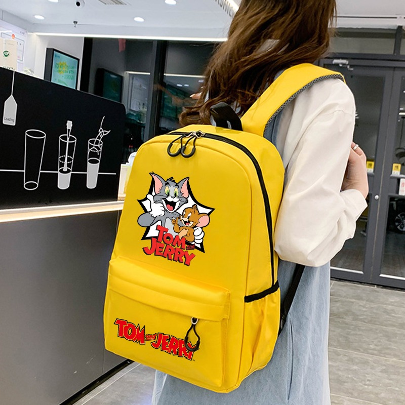 Anime Merchandise Bag - Tom en Jerry Studenten Schooltas Cartoon