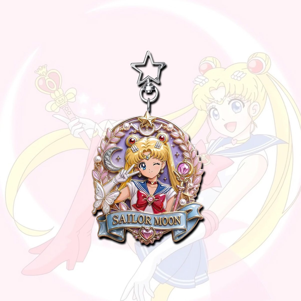 Sailor Moon sleutelhanger acry - Anime Merchandise Bag recensie en prijs