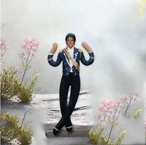 Nieuwe stijl Michael Jackson C - Anime Merchandise Plush Toys recensie en prijs