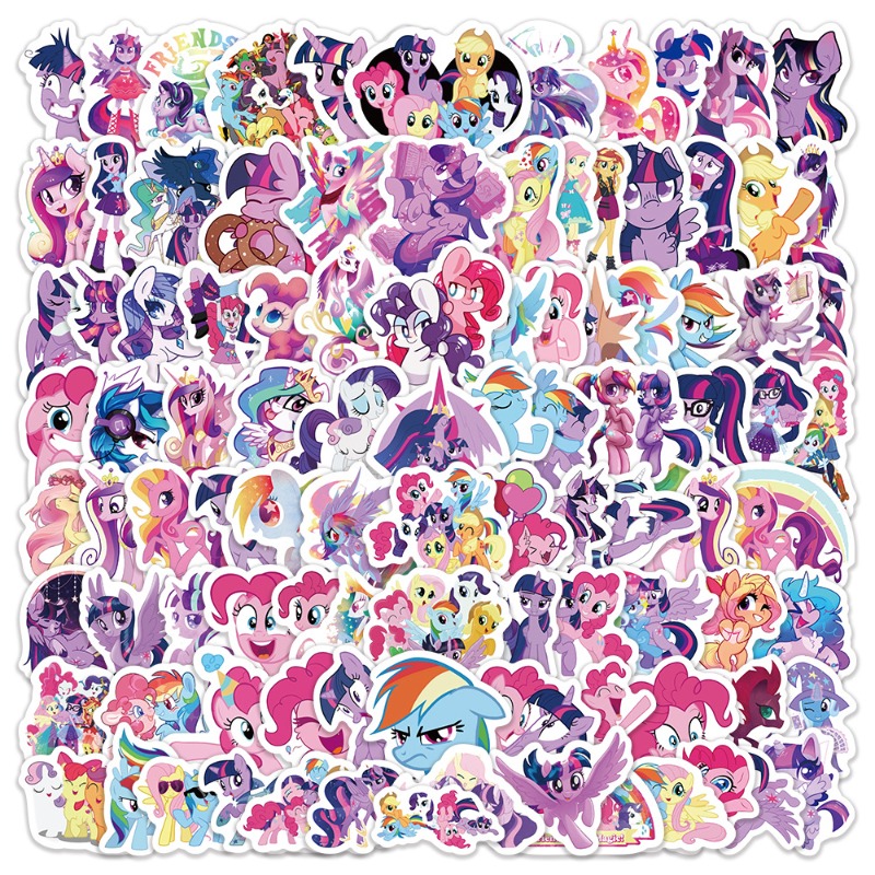 100 stuks Cartoon My Little Po - Anime Merchandise recensie en prijs