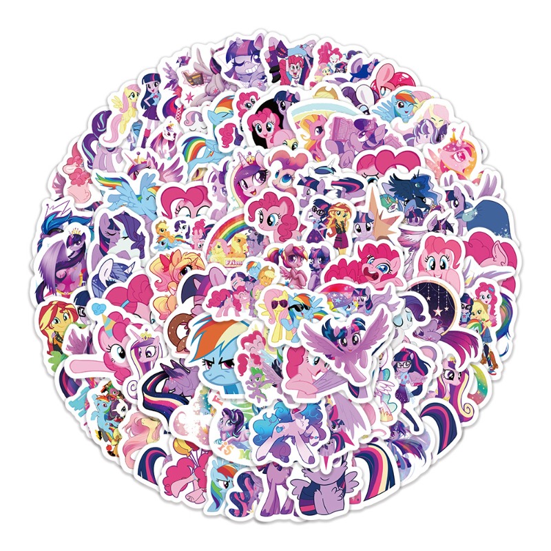 100 stuks Cartoon My Little Po - Anime Merchandise recensie en prijs