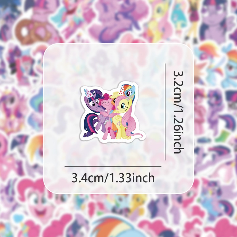 100 stuks Cartoon My Little Po - Anime Merchandise recensie en prijs