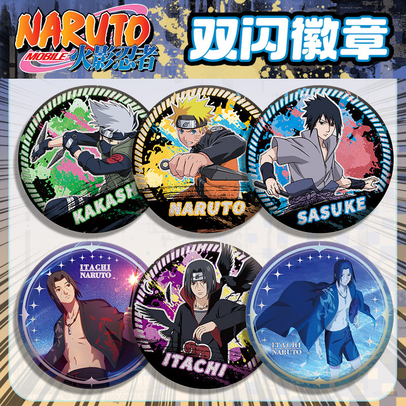 Naruto Sasuke Kakashi Double F - Anime Convention Merchandise recensie en prijs