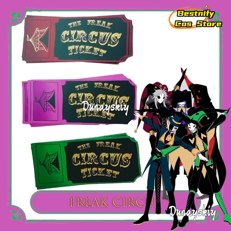 BFreak Circus Ticket Card Rood - Anime Merchandise In Japanese recensie en prijs
