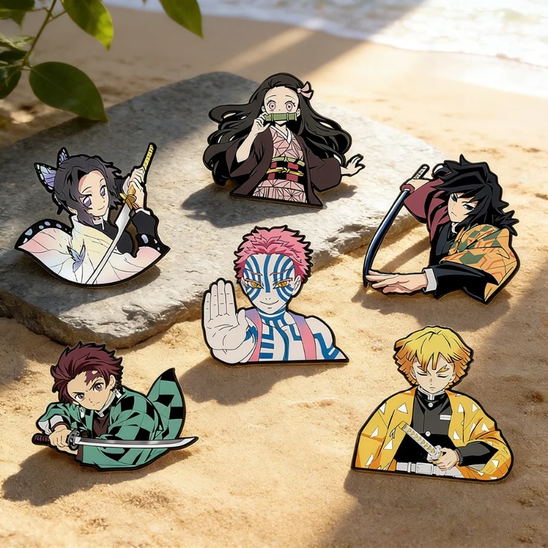 6pcs Demon Slayer Kimetsu Geen - Anime Merchandise Bag recensie en prijs